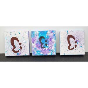 Suicide Awareness Prevention Hand Painted Magnet Original Design Acrylic 3.5 Sq